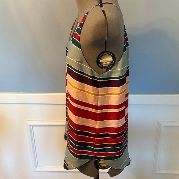 LOFT Pastel Striped Sleeveless Top - Picture 6 of 11